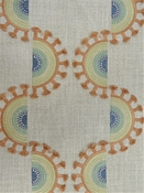 Solara Sunset Embroidery PK Lifestyles Fabric